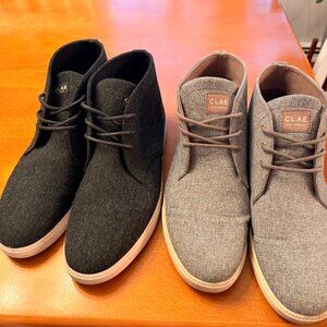 2 PAIRS - Clae Strayhorn shoes